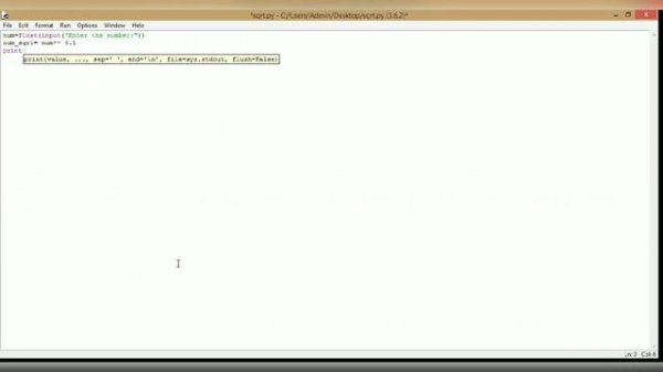 Python Tutorial | Square Root
