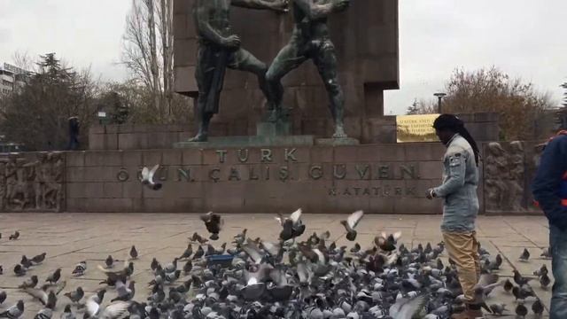 Мечеть Коджатепе и канатная дорога. Один день в Анкаре. Часть 1. смотреть онлайн