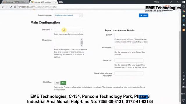 How To Download And Install Joomla On Your Local Computer And Xampp | EME Technologies смотреть онлайн