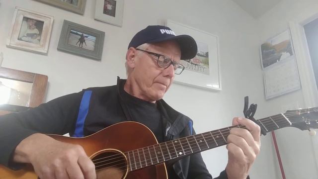Goodbye Again John Denver (cover) finger style picking guitar instrumental смотреть онлайн
