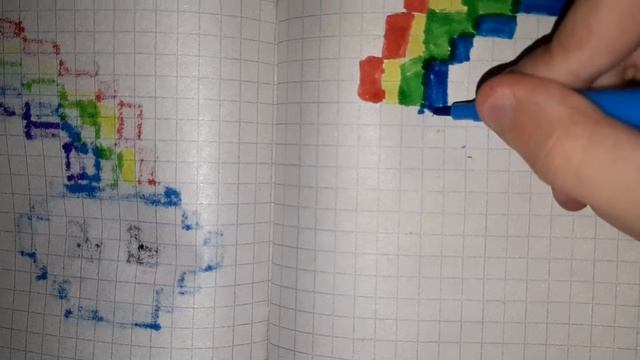 КАК нарисовать радугу по карточкам смотреть онлайн