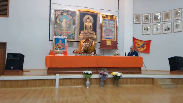 IKT_20211002 Запись лекции Досточтимого Геше Джампа Тинлея в Иркутске смотреть онлайн