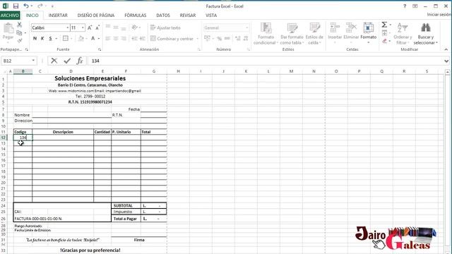Hacer factura en Excel desde cero смотреть онлайн