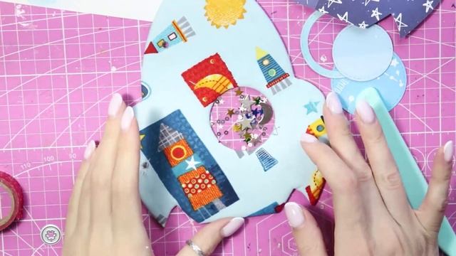 АЛЬБОМ РАКЕТА! МАСТЕР-КЛАСС! Скрапбукинг❤ смотреть онлайн