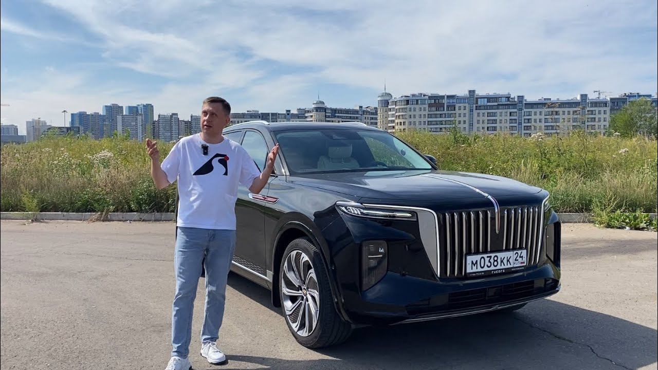 Китайский Rolls-Royce Cullinan / Hong Qi E-HS9 / #электричка