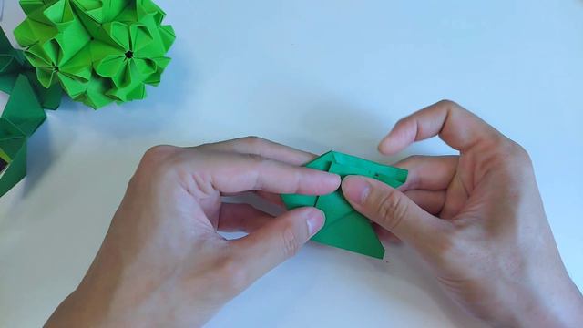 Inverted Sonobe Kusudama Origami Tutorial смотреть онлайн
