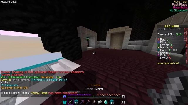 HUZUNI VS HYPIXEL *NORMALNIE POZAMIATANE XDDD* смотреть онлайн