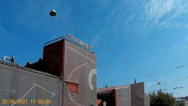 Гараж на Новорязанской улице.