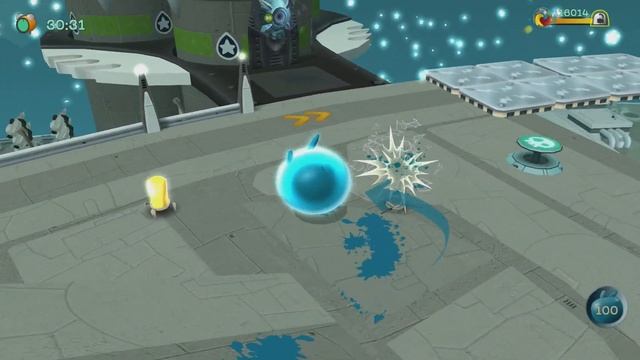 de Blob - Stage 10: Lake Raydia (100% Collection) Walkthrough [HD] смотреть онлайн