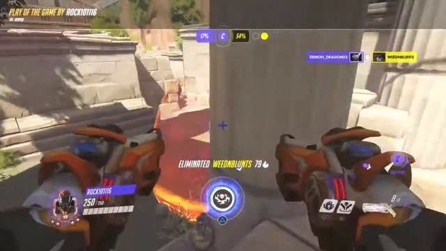 Overwatch Reaper play of the game смотреть онлайн