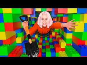 Побег из Лего Тюрьмы | ВСЕ СЕРИИ ПОДРЯД