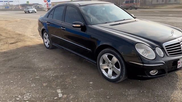 Поменяли диски на Mercedes e-class w211 изменился авто колоссально смотреть онлайн