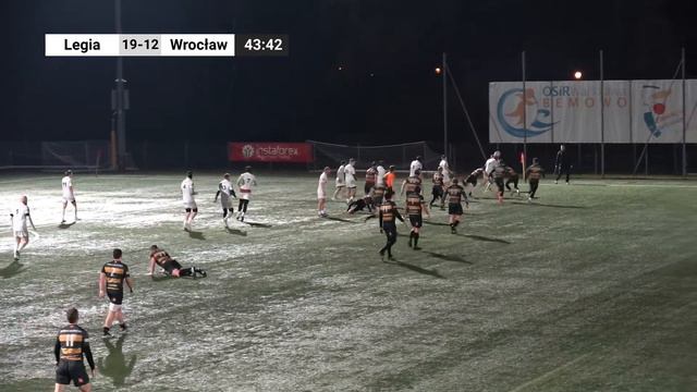 MECZ I LIGI RUGBY XV:  RC Legia Warszawa - RUGBY WROCŁAW 2024
