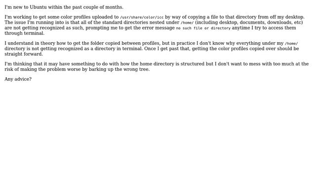 Ubuntu: /home/username/desktop not recognized: "No such file or directory" смотреть онлайн