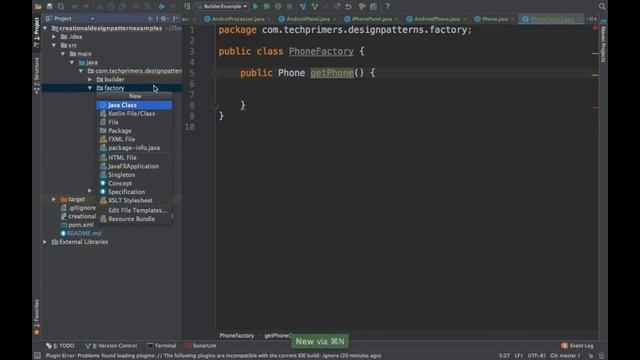 Factory Design Pattern | Implementation and Disadvantages | Clean Code Series смотреть онлайн