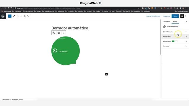 ✅ WP CHAT APP ➡️ WHATSAPP MULTI AGENTE ? WORDPRESS PLUGIN GRATIS ? смотреть онлайн