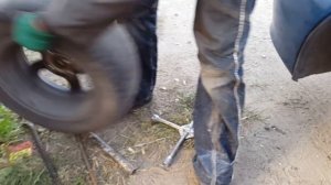 замена  наконечника рулевой тяги сенс