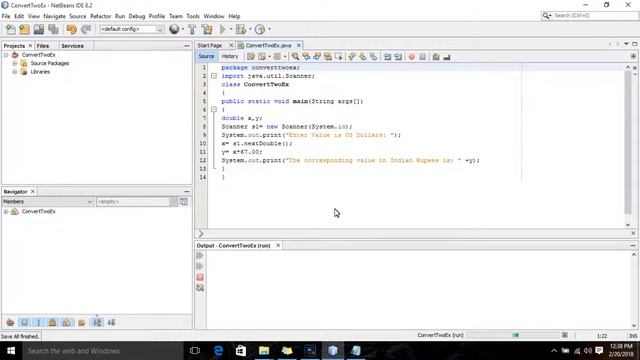 Converting a given USD value into corresponding INR | BASIC JAVA PROGRAM смотреть онлайн