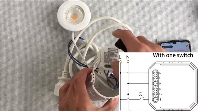 TuyaSmart Zigbee3.0 dimmer module 1-channel Push switch DIY compatible with Alexa & google Assistan смотреть онлайн