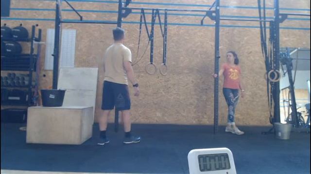 Карантин. День #45. Кроссфит тренировка-онлайн. Будь сильным! смотреть онлайн