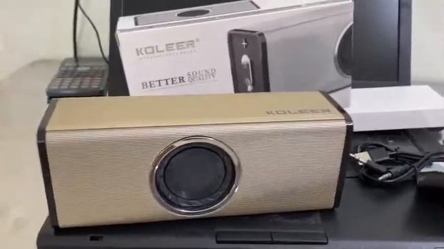 Loa bluetooth nghe nhạc Koleer SU-H5 Siêu Bass смотреть онлайн