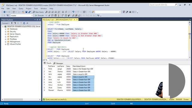From Novices to SQL Ninjas: Mastering Case Queries and SELECT INTO: SQL Tutorial смотреть онлайн