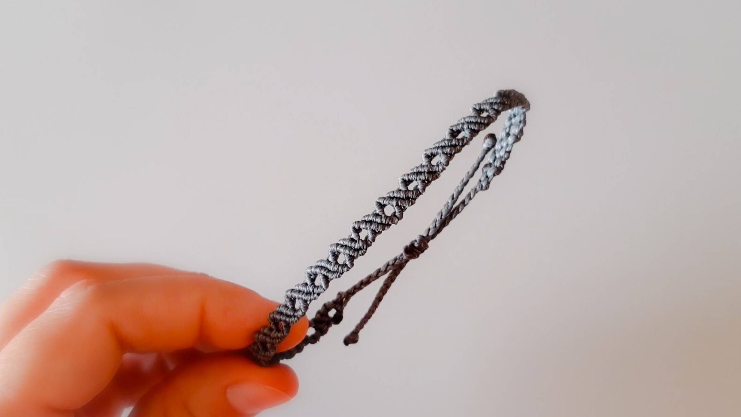 Браслет в стиле бохо / Макраме браслет для начинающих / МК браслета макраме смотреть онлайн