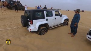 Baic BJ40 recovery at damb