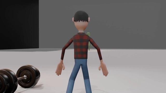My First Blender Animation |Alien Vs Human | Blender #blender #beginners смотреть онлайн