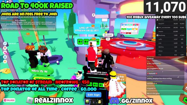 🔴PLS DONATE LIVE | DONATING ROBUX TO VIEWERS | ROAD TO 12.5K🔴 смотреть онлайн