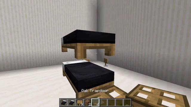 Minecraft How To Build A Bunk Bed