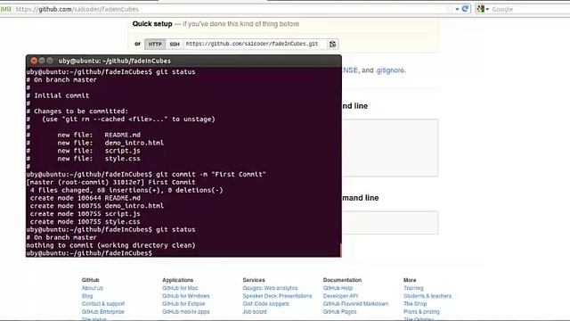 How to create your first repository and upload it to Github смотреть онлайн