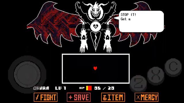 UNDERTALE Финальный Босс Азриэль Дриимурр смотреть онлайн
