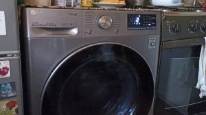 стиральная машина LG 10,5 килограммов, отжим 1400 об