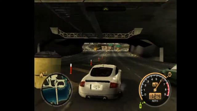 NFS MW Beta PS2 Demo Audi TT 3.2 Quattro смотреть онлайн