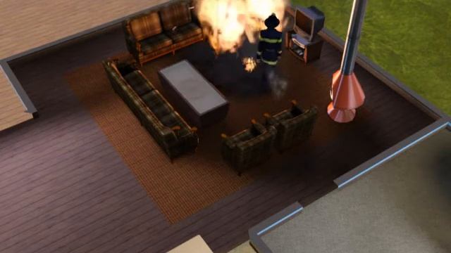 Sims 3-Firefighter смотреть онлайн
