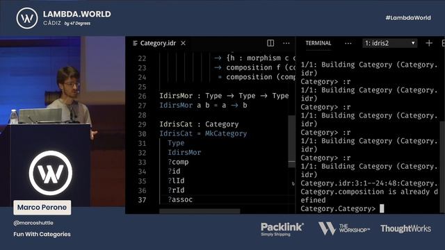 Lambda World 2019 - Fun With Categories - Marco Perone смотреть онлайн