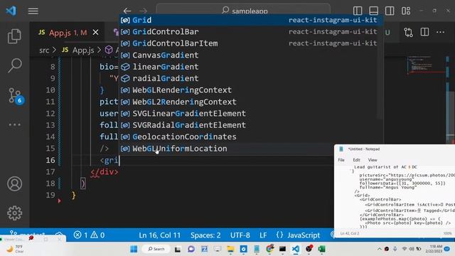 React.js Project to Build Instagram UI Clone Using react-instagram-ui-kit Library in Browser смотреть онлайн