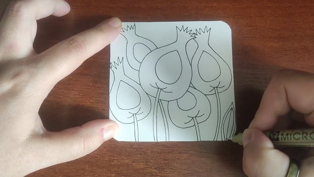 Зентангл Тангл Granade