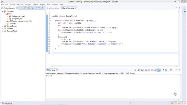 Java - Finally Block смотреть онлайн