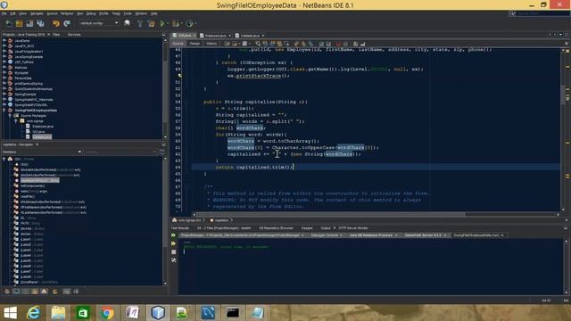 Java Swing File I O Validate Employee Data Java Training 2016 смотреть онлайн