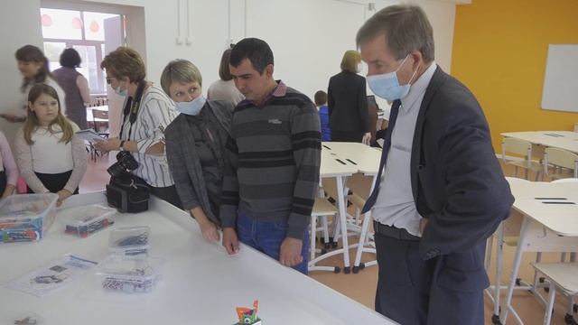 Открытие Центра "Точка роста" в Болтовской СОШ. Сузунский район. смотреть онлайн