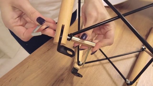 Как собрать стул CINDY EAMES Mod  001