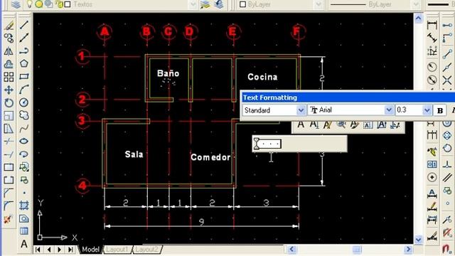 Tutorial Autocad 2005 2D (Lecciòn 7) смотреть онлайн