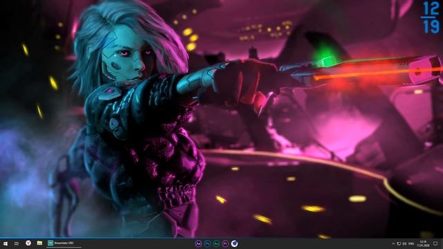 Как сделать крутой рабочий стол Windows 10 | Cyberpunk 2077 смотреть онлайн