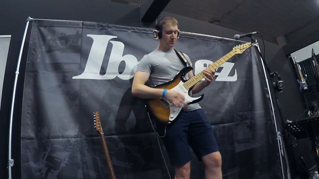 Last Deals of Dead Men | Nick Johnston cover || Live at Ibanez Booth Guitar Show 2022 Padova || смотреть онлайн