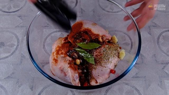 Курица в испанском стиле