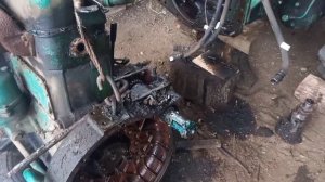 Сцепление ЮМЗ-6 которое постоянно буксует, начали ремонт трактора.