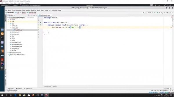 Java - урок 18.6 (параметры командной строки и IntelliJ IDEA Ultimate)
