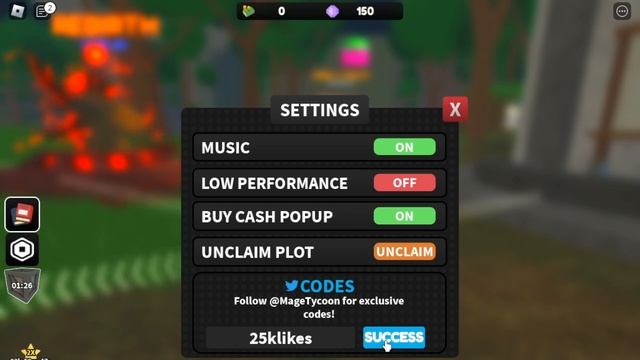 All Active Mage Tycoon Codes - Redeem Mage Tycoon Codes April 2023 смотреть онлайн